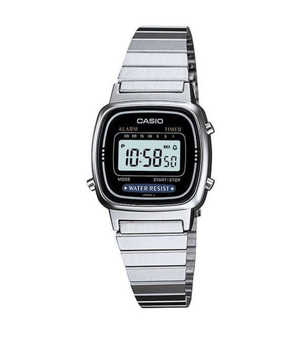 Đồng Hồ Nữ Casio LA670WA-1DF- Quartz-Dây Kim Loại