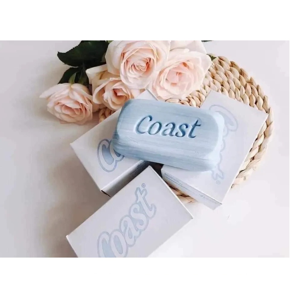 Lốc 8 Cục Xà_Bông Coast cực thơm của Mỹ (113g x 8)