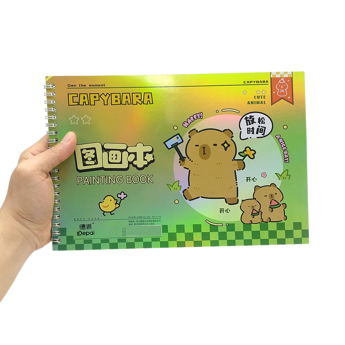 Tập Vẽ Lò Xo A4 - 76 Trang 80gsm - Depai A4-2012-2 (Mẫu Bìa Giao Ngẫu Nhiên)