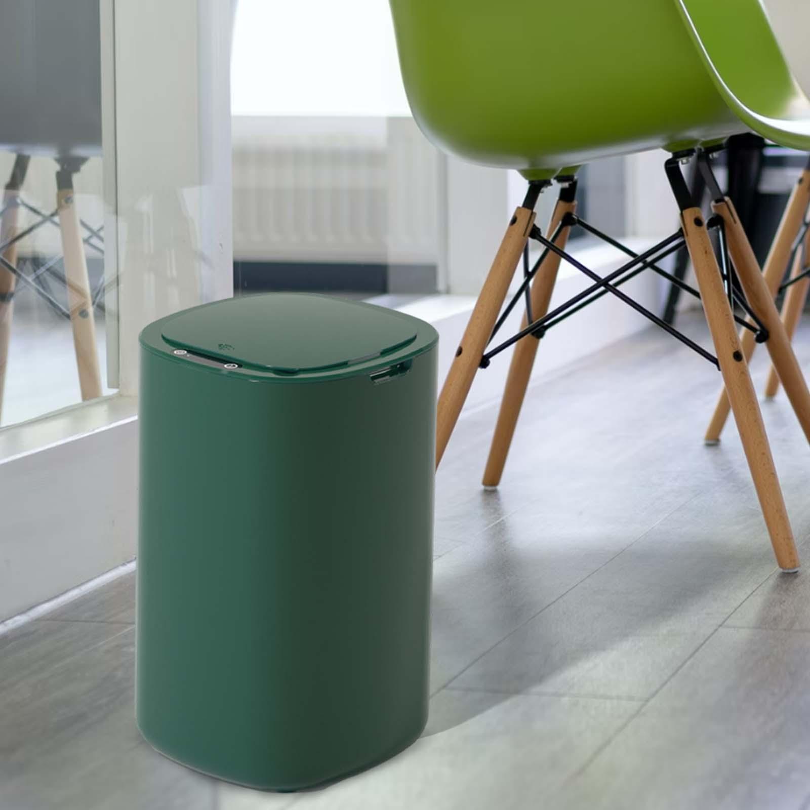 2x Trash Can Save Space Trash Basket Waste Container for Office Home Kitchen
