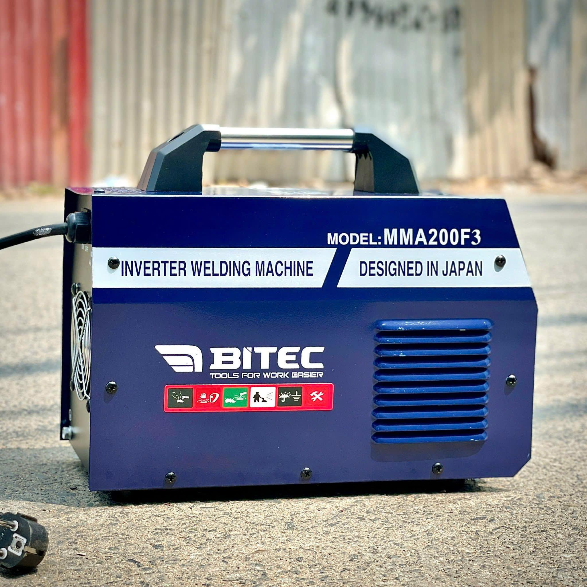 MÁY HÀN QUE 3.2MM 250A BTEC MMA-250F3- HÀNG CHÍNH HÃNG