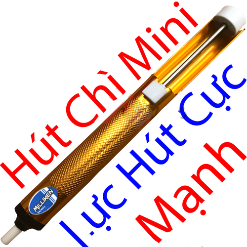 Hút chì hàn Solder dùng với mỏ hàn chì các loại  Lực hút cực mạnh Milliken - màu ngẫu nhiên