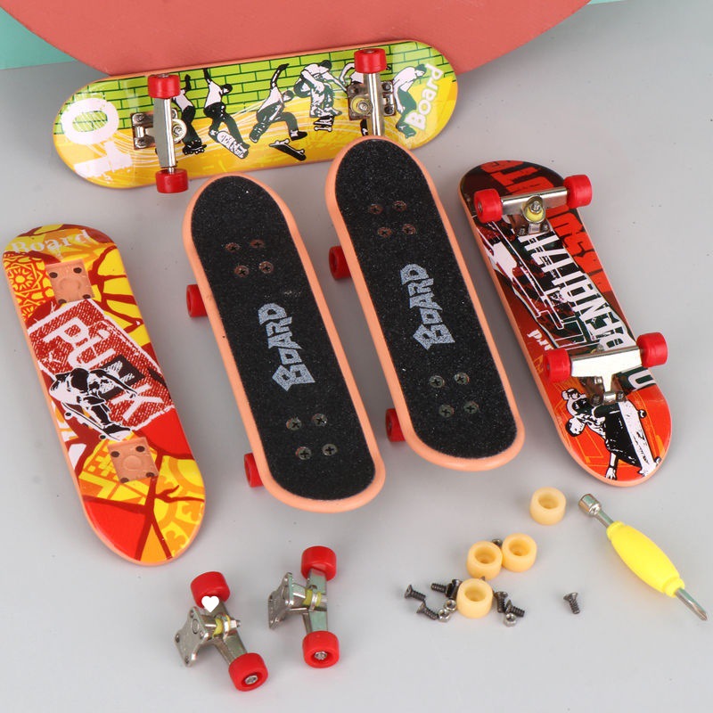 Ván Trượt Ngón Tay Mini  Combo 4  ván Siêu Hạng Chuyên Nghiệp Finger Skateboard Fingerboards