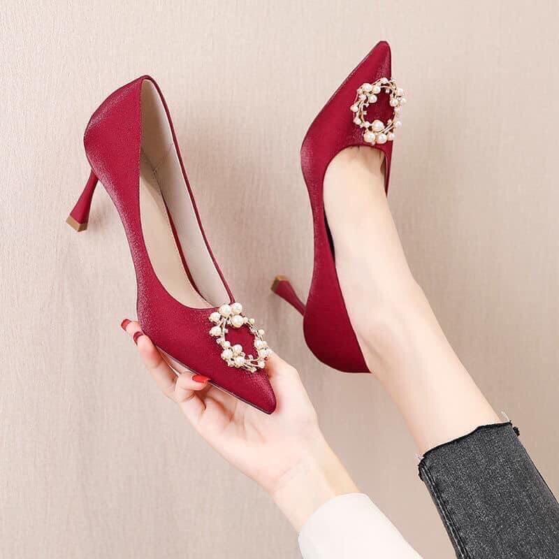 QC777 GIÀY ĐÍNH NGỌC