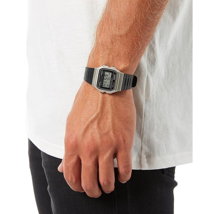 Đồng Hồ Nam Dây Cao Su Casio F-91WM-7ADF (38.2 x 35.2 mm)