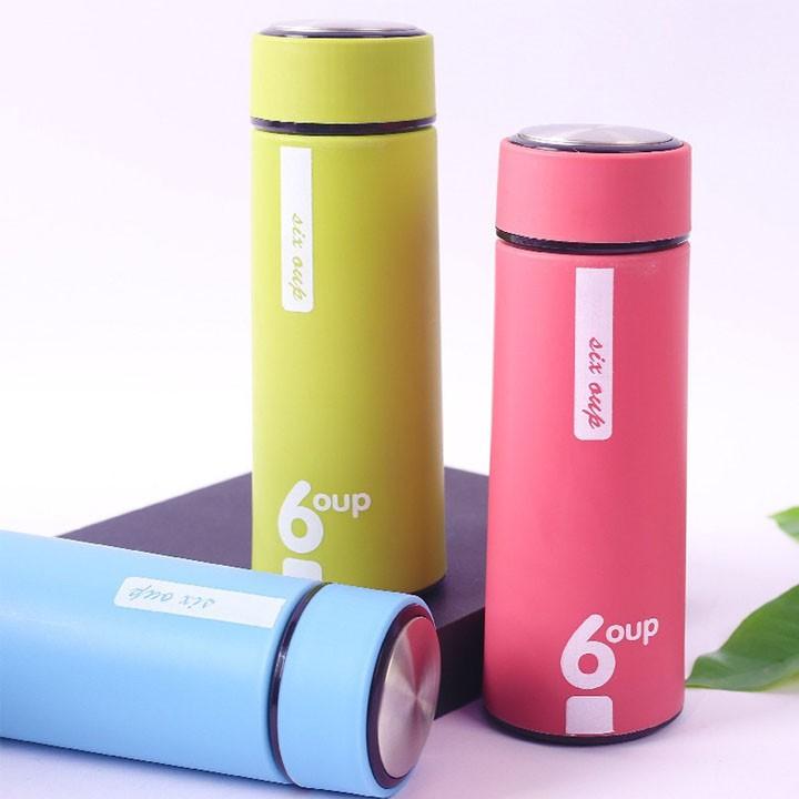 Bình Đựng Nước Giữ Nhiệt Lõi Thủy Tinh Chống Nóng 6 Oup Nhiều Màu Siêu Bền Đẹp