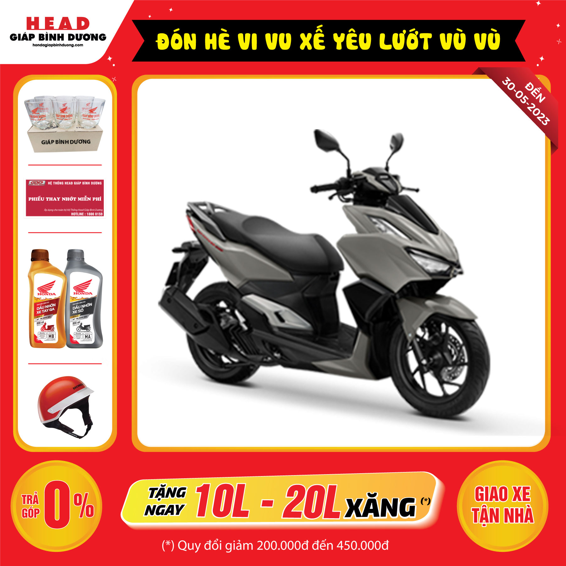 Xe máy Honda Vario 160cc - Phiên bản Thể thao