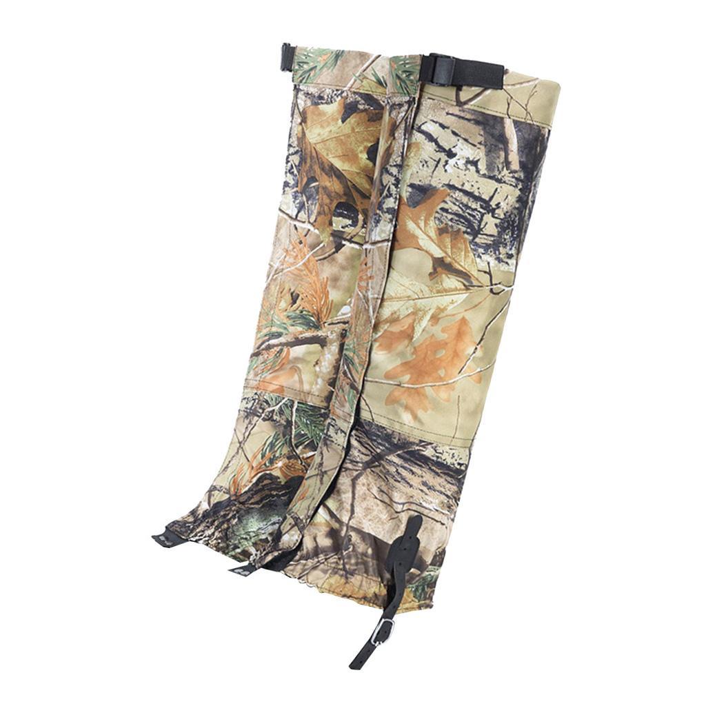 Leg Gaiters – Waterproof and Adjustable Snow Boot Gaiters for Hiking, Walking, Hunting, Mountain Climbing and Snowshoeing