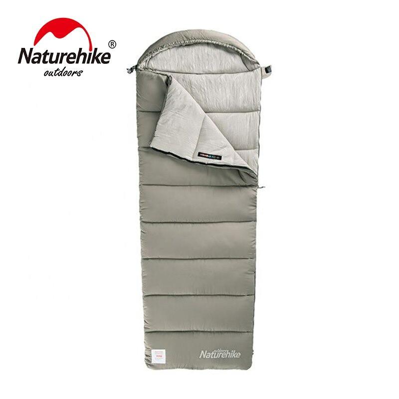 Túi ngủ mùa đông cotton siêu nhẹ có mũ trùm đầu Naturehike NH20MSD02