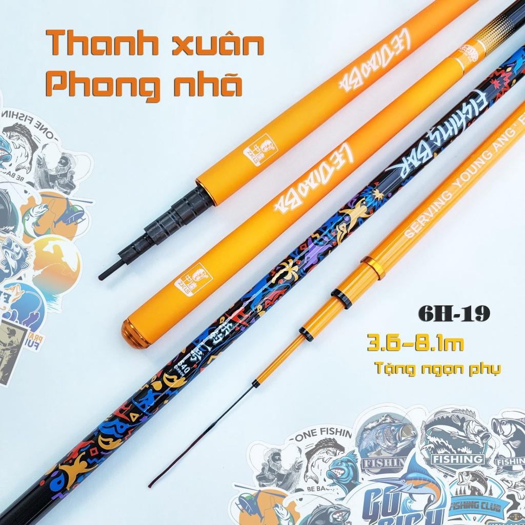 Cần câu đài Thanh xuân phong nhã 6H thích hợp nhiều địa hình mã CD40