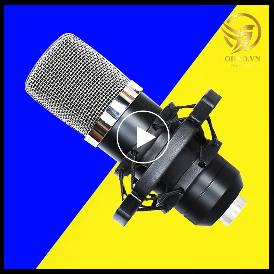 Mic Micro Hát Karaoke Livestream Karaoke Cao Cấp JIY HY-868 Micro Mic Thu Lọc Âm