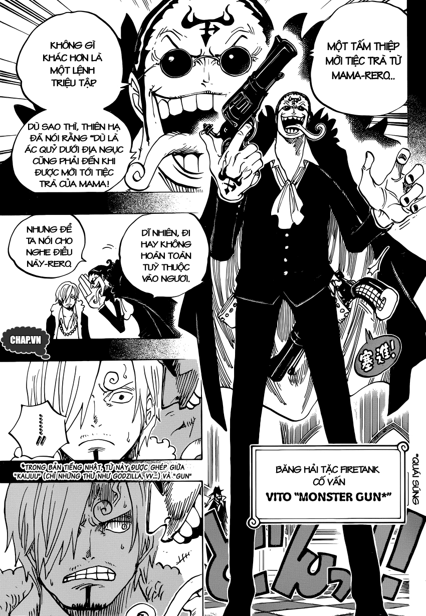 One Piece Chapter 813 - Trang 9