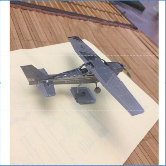 Mô hình tự lắp ráp 3D bằng kim loại không gỉ cao cấp - Máy bay Cessna