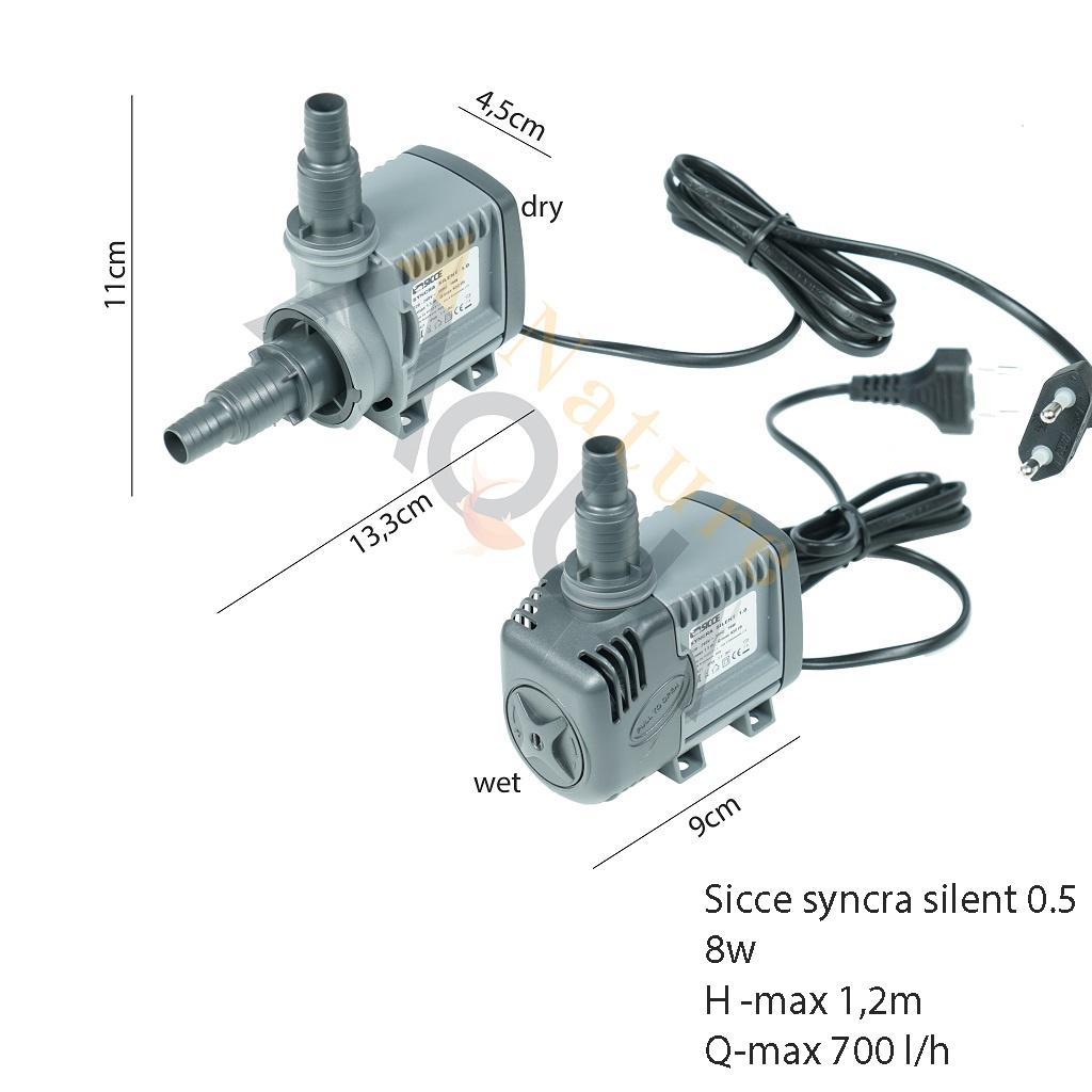 Máy bơm nước Sicce Syncra Silent (made in Italy),siêu êm,công suất thực
