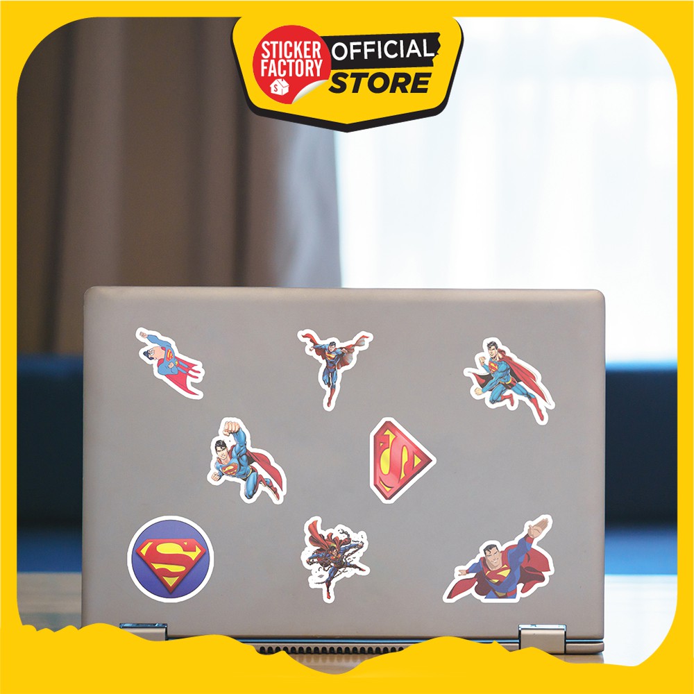 Superman - Set 30 sticker hình dán