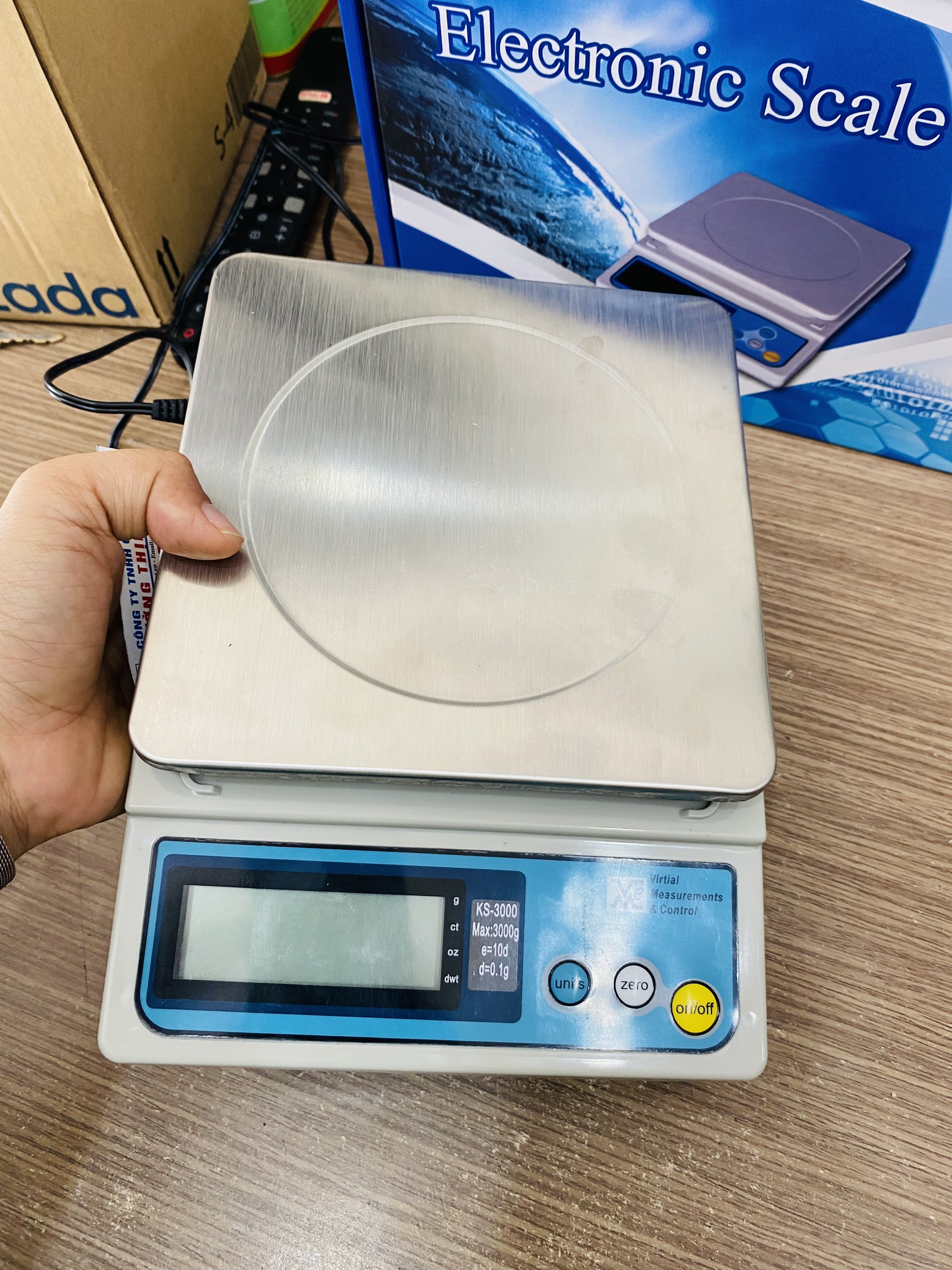 Cân nhà bếp điện tử giá rẻ KSB 6kg
