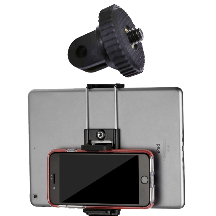 Combo Mount chuyển ngàm gopro sang vít 1/4 inch và gá kẹp ipad, điện thoại