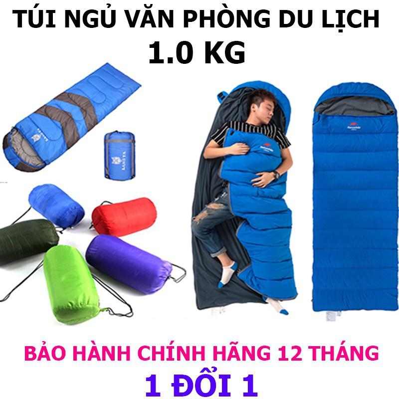 Túi ngủ văn phòng gấp gọn đa năng, túi ngủ du lịch, túi đi phượt, túi ngủ chống mũi gấp gọn chất liệu mềm mại