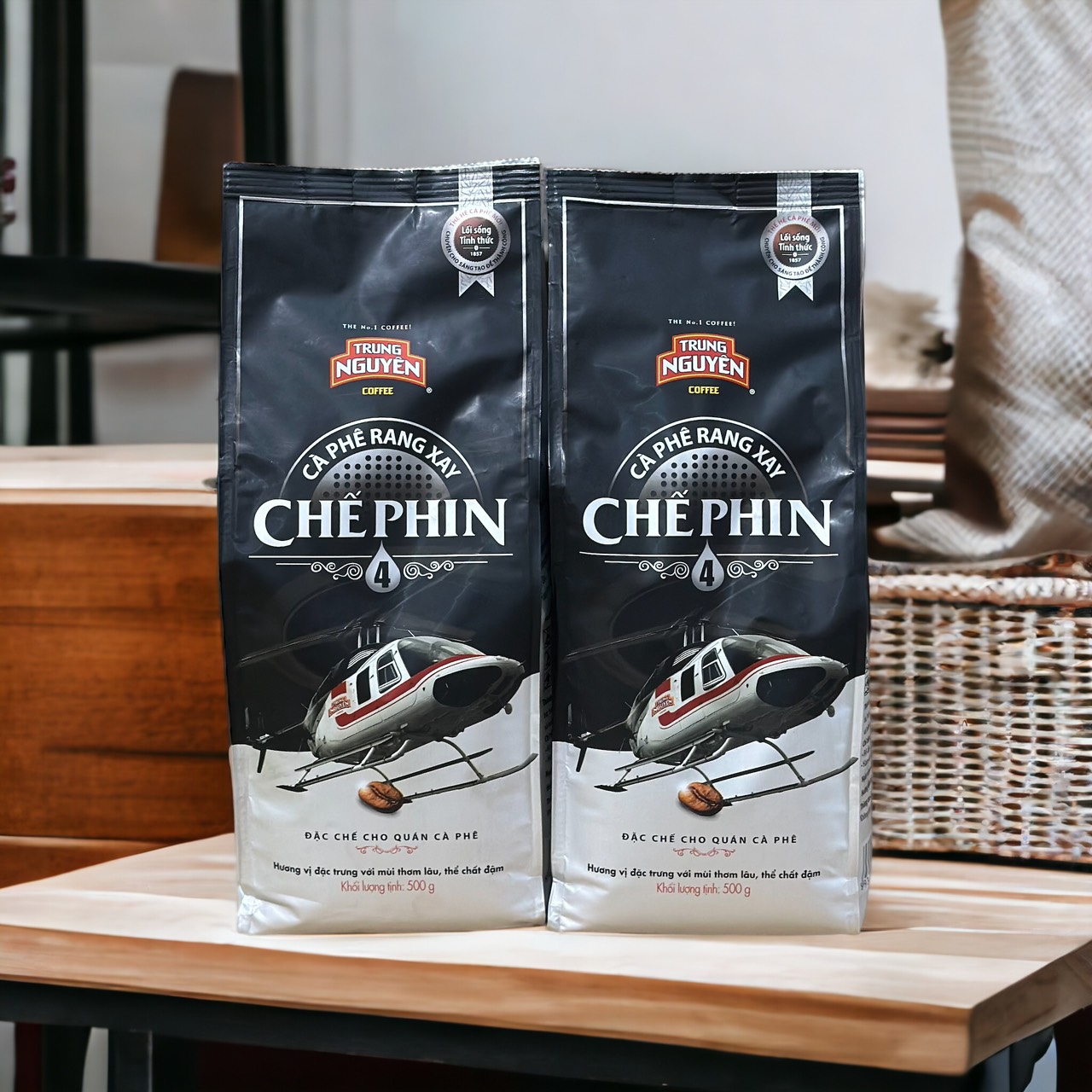 Cà phê Chế phin 5 Trung Nguyên( 500gam)