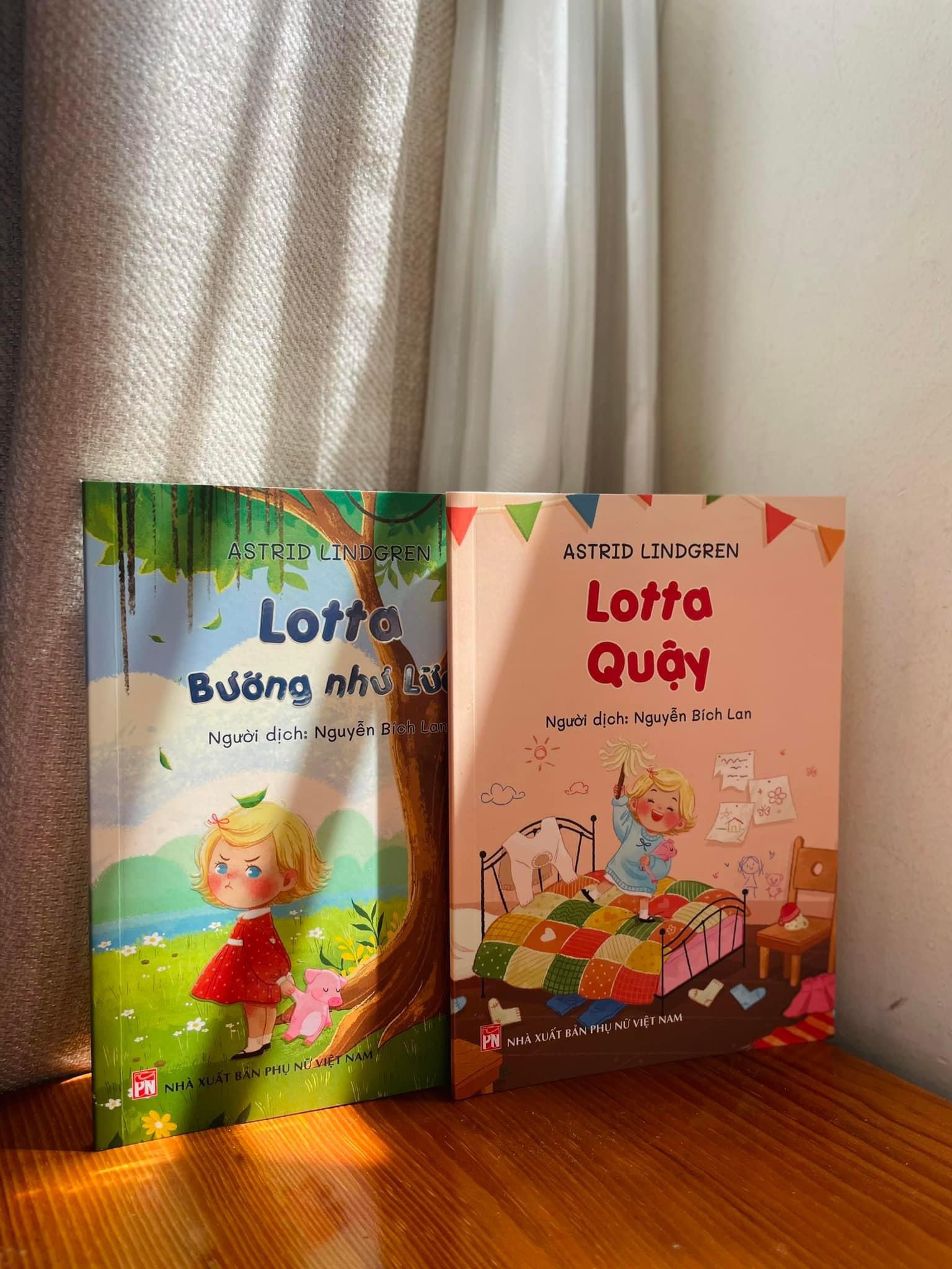 Bộ 2 quyển Lotta bướng như lừa và Lotta quậy -  Người dịch: Nguyễn Bích Lan