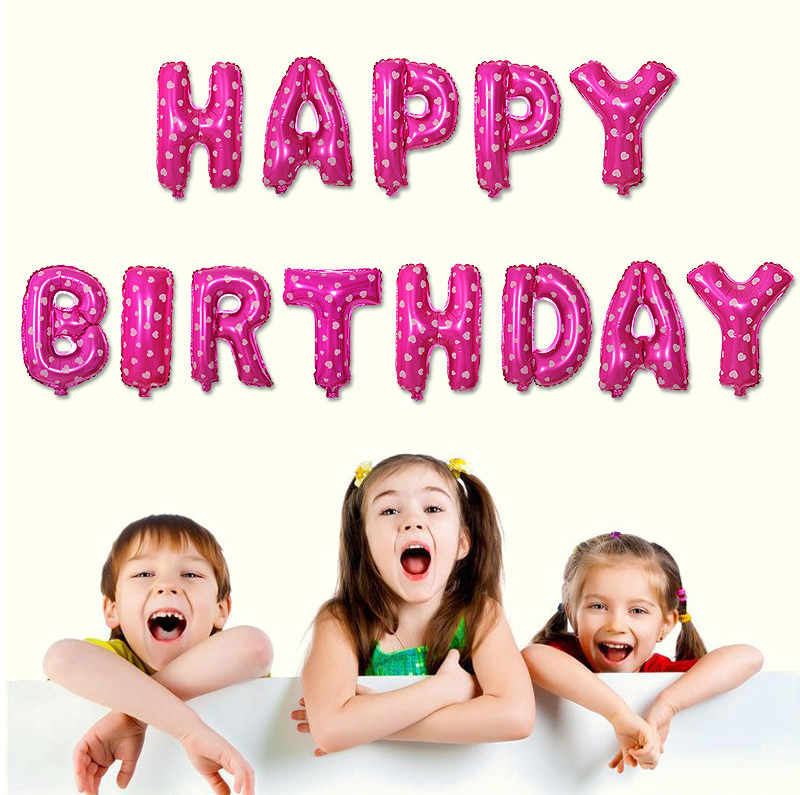 Bộ rèm kim tuyến kèm bộ chữ happy birthday trang trí sinh nhật tặng 2 khăn đa năng - hàng chính hãng