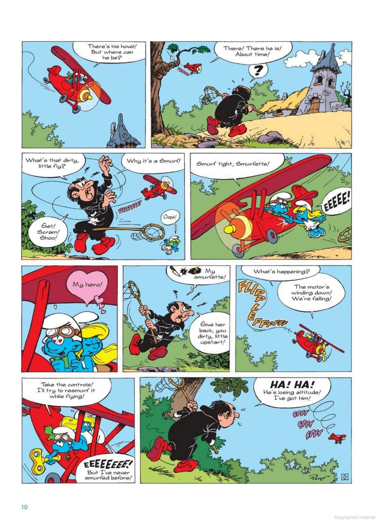 Sách ngoại văn: The Smurfs #16 - The Aerosmurf