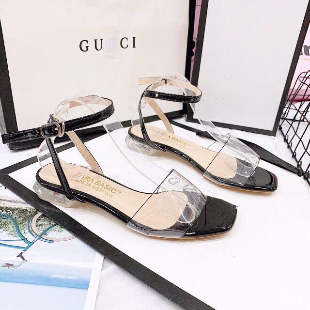 Giày sandal quay bản ngang trong đế 2p mika