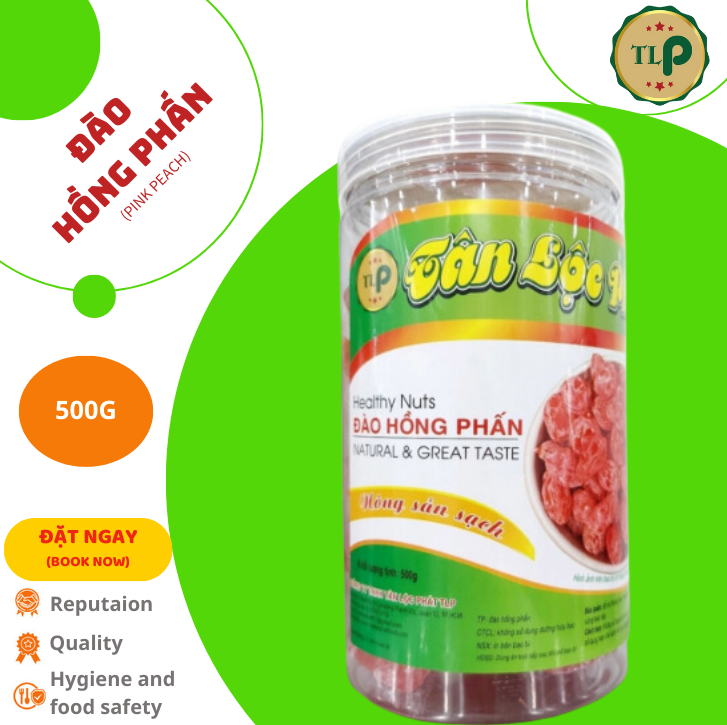 ĐÀO HỒNG PHẤN TÂN LỘC PHÁT HŨ 500G