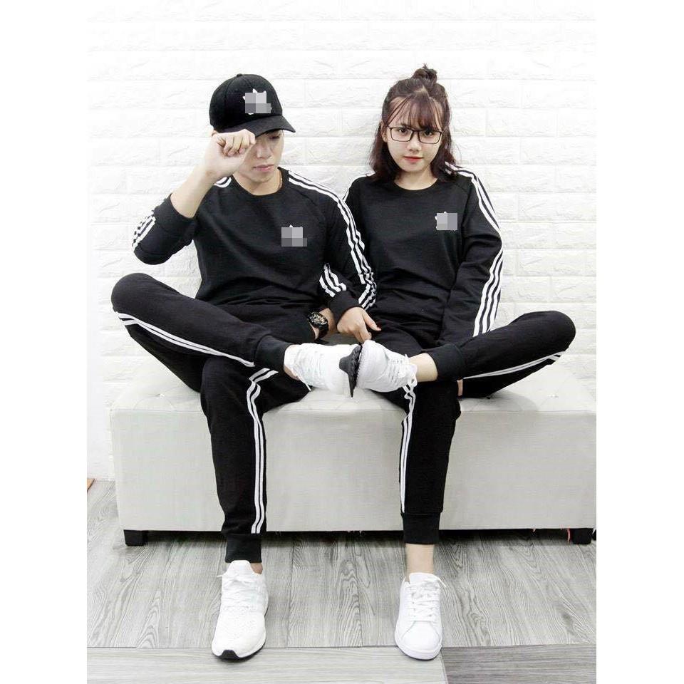 Quần jogger thun sọc