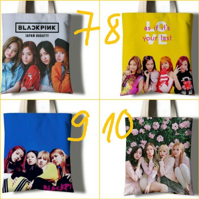 (Order) Túi tote vải idol BLACKPINK