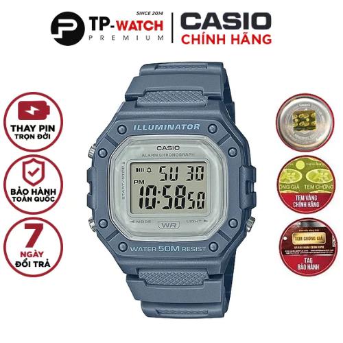 Đồng Hồ Nam Dây Nhựa Casio Standard W-218HC-2A Chính Hãng - W-218HC-2AVDF