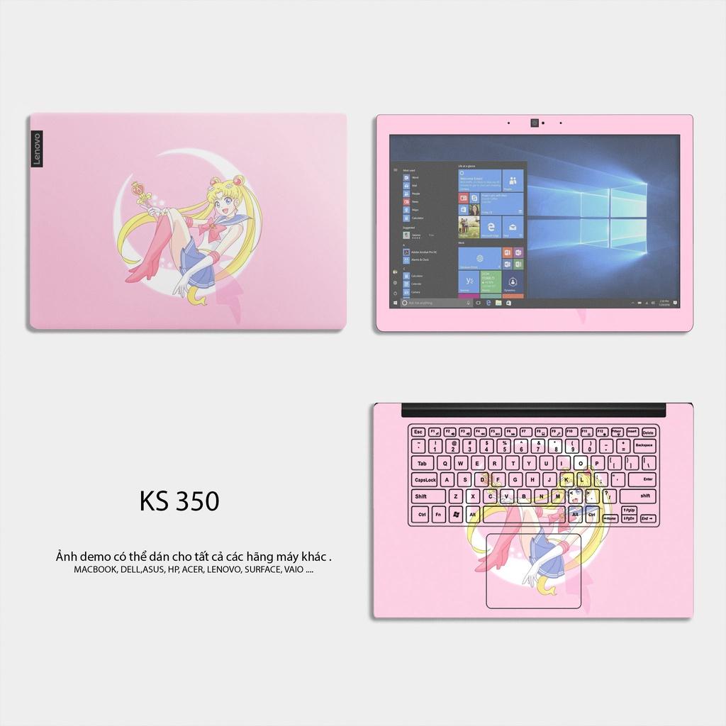 Skin Dán Laptop - Thủy Thủ Mặt Trăng - KS 350 - Thiết Kế Theo Từng Dòng Laptop