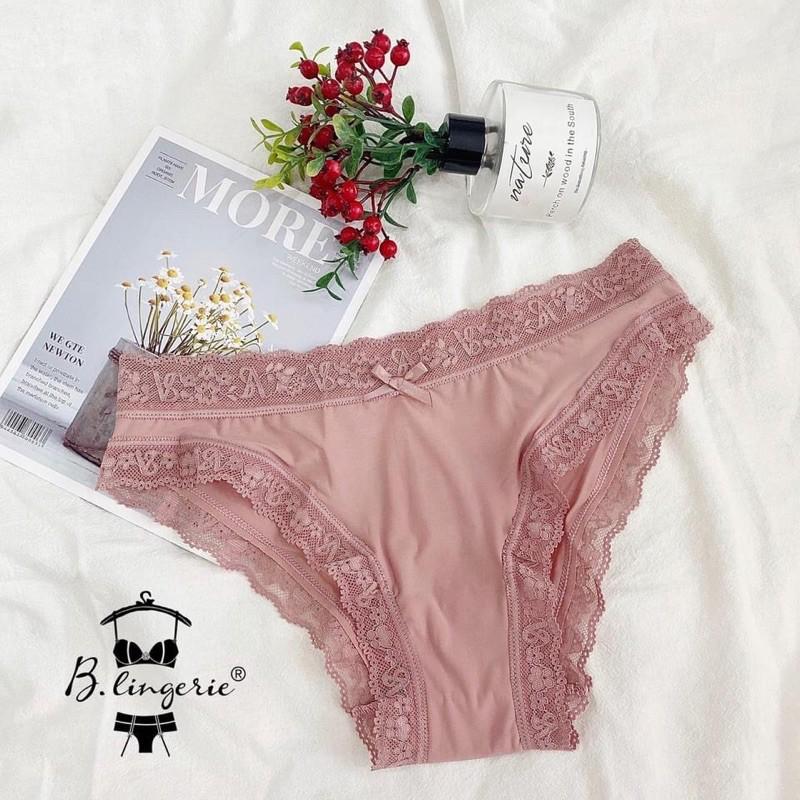 Quần Lót Thun Mềm Nữa Mông - B.Lingerie