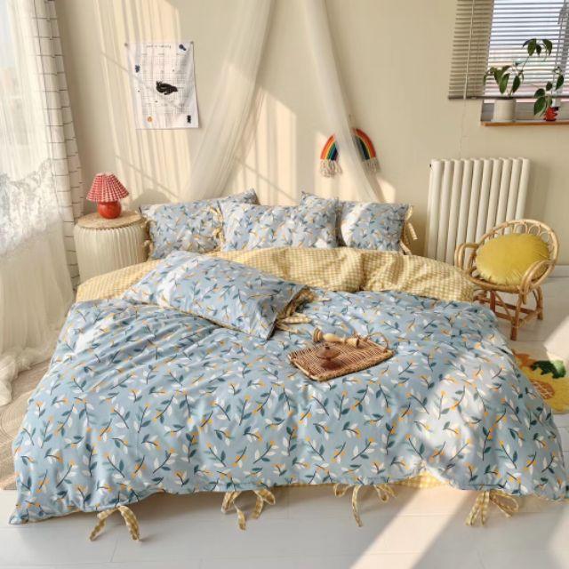 Bộ chăn ga gối cotton 4 món