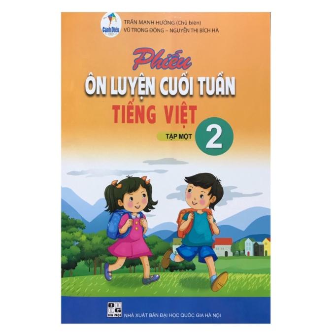 Sách - Combo Phiếu ôn luyện cuối tuần tiếng việt lớp 2 - Cánh diều