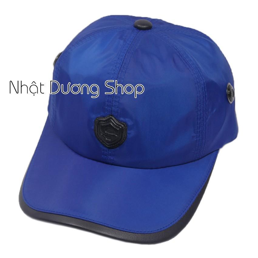 Nón kết dù logo chữ S, sò to đẹp mắt - chất liệu vải dù phù hợp cho mọi người