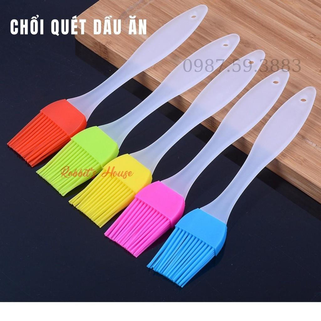 Chổi quét dầu - Cọ quét dầu ăn, quét mỡ, quét mặt bánh bằng silicon chịu nhiệt