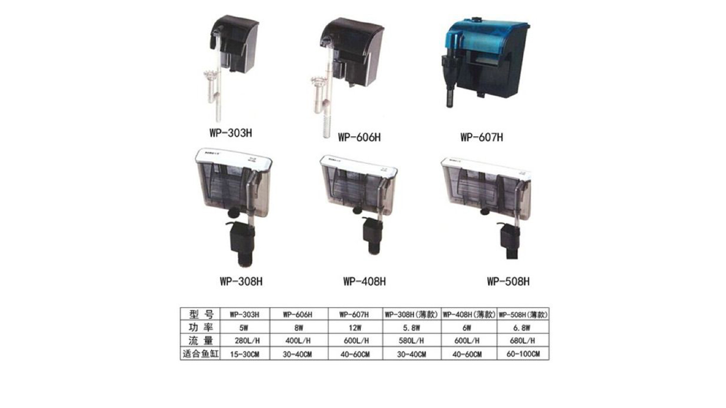 Máy lọc thác nước bể cá SOBO WP-308H