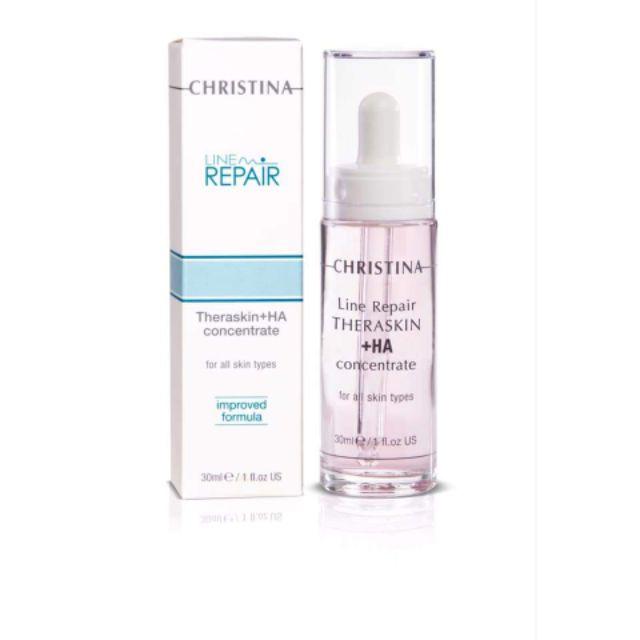 HÀNG NHẬP KHẨU - Serum cấp nước Christina Line Repair Plus Theraskin + HA Concentrate Tinh chất trẻ hoá phục hồi da
