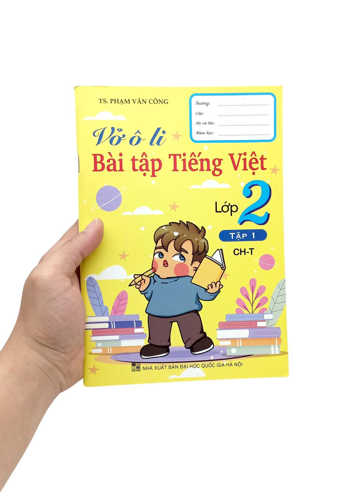 Vở Ô Li Bài Tập Tiếng Việt Lớp 2 - Tập 1 (Chân Trời)