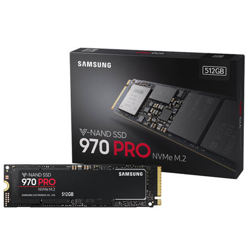 Ổ Cứng SSD Samsung 970 PRO 512GB PCIe Gen 3.0 x4, NVMe 1.3 MZ-V7P512BW - Hàng Chính Hãng