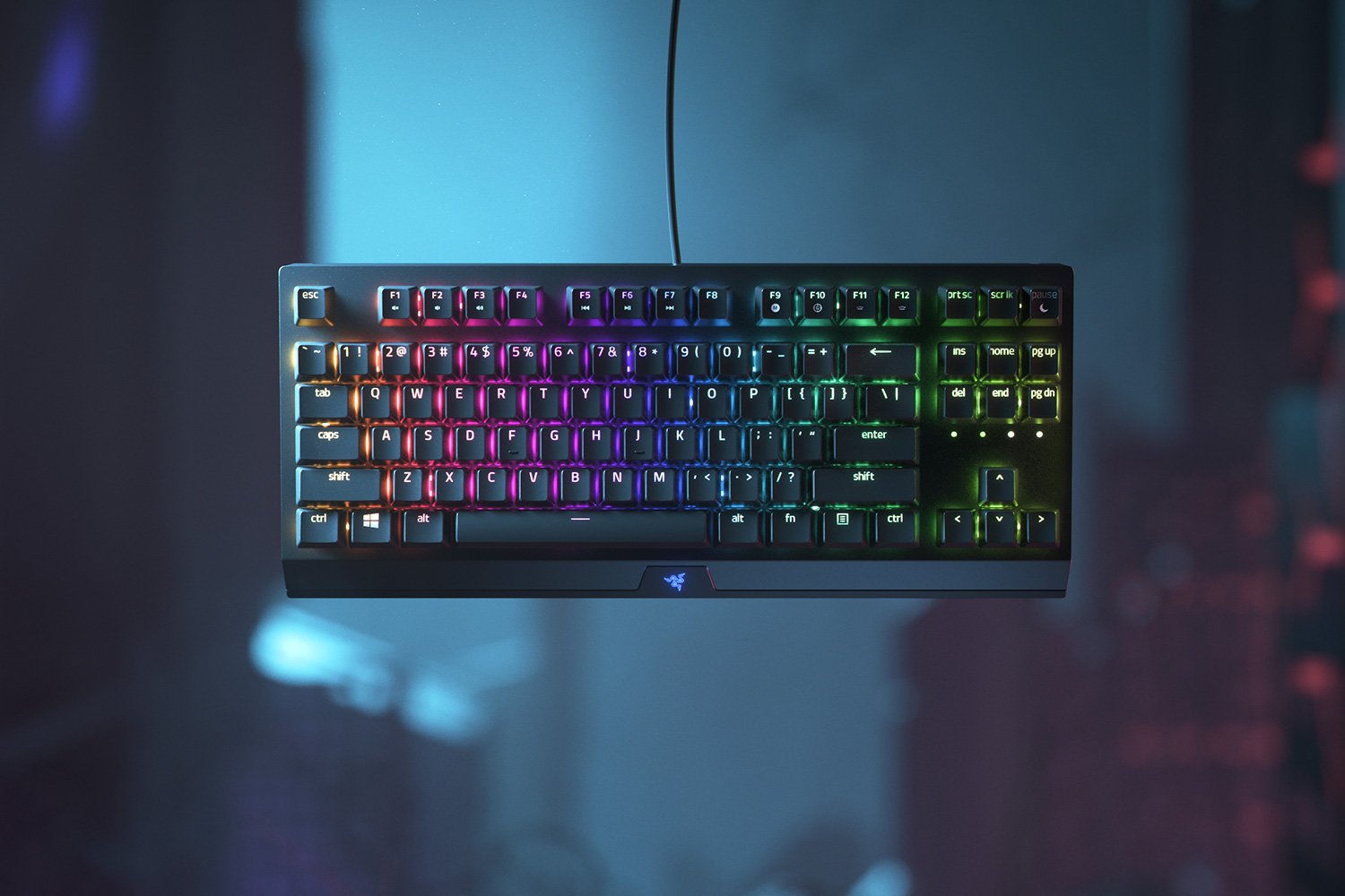 Bàn phím Razer Blackwidow V3 Tenkeyless-Mechanical-US Layout-Yellow Switch_Hàng chính hãng