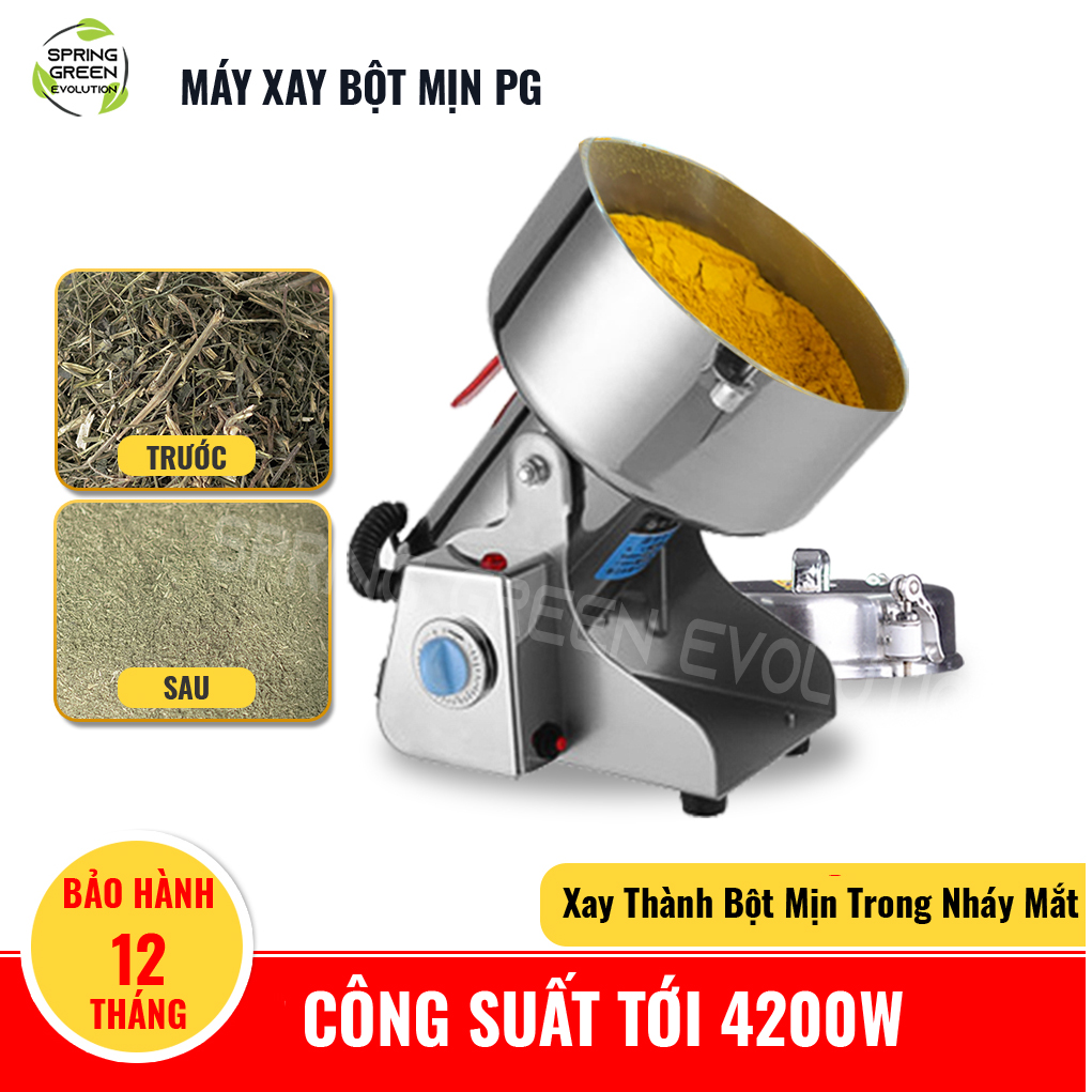 Máy xay bột mịn PG4500. Xay thành bột mịn trong nháy mắt. Hàng chính hãng Thái Lan