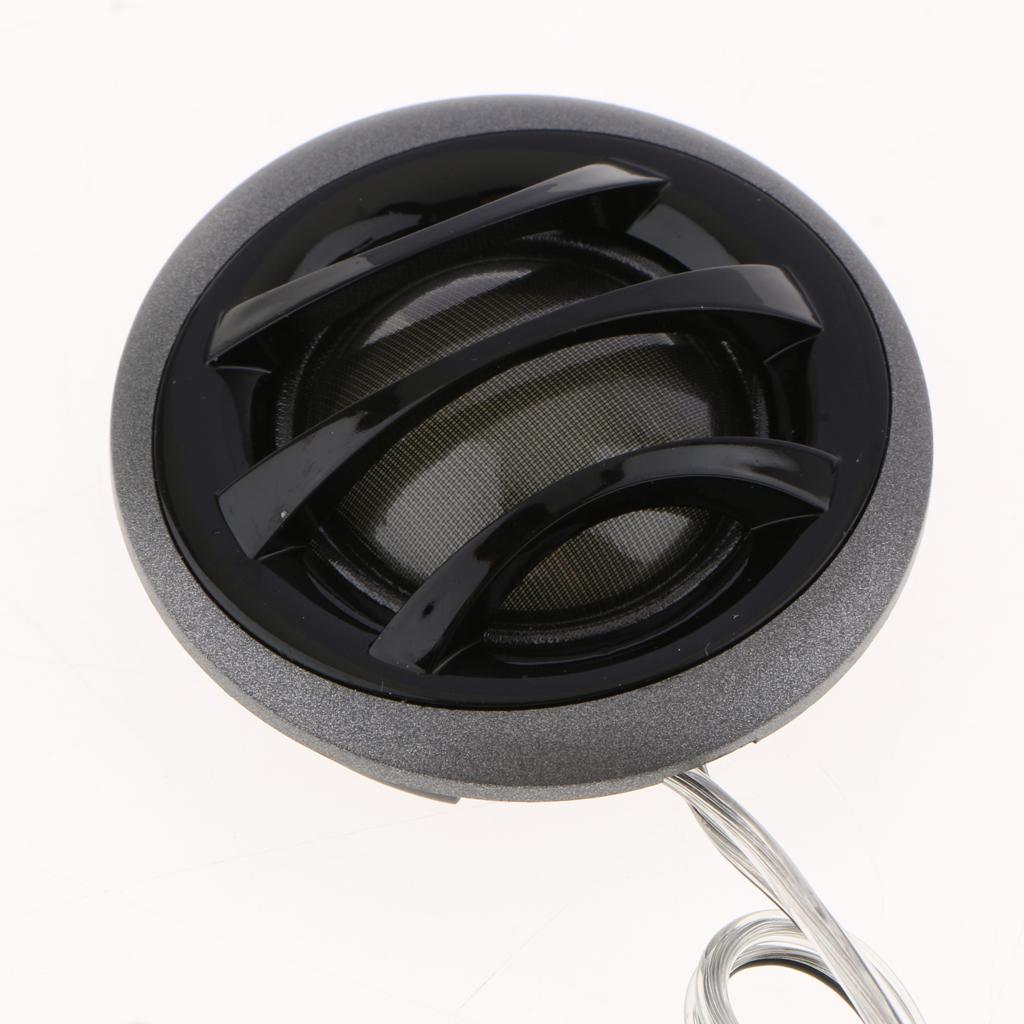 Super Loud Tweeter Blast Tone 12V Electric Compact Car Auto Horn Black