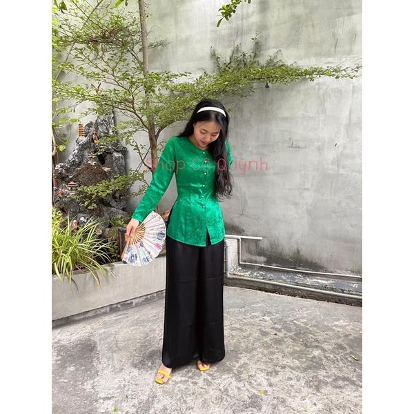 BỘ BÀ BA GẤM SANG ĐẸP - Xanh lá