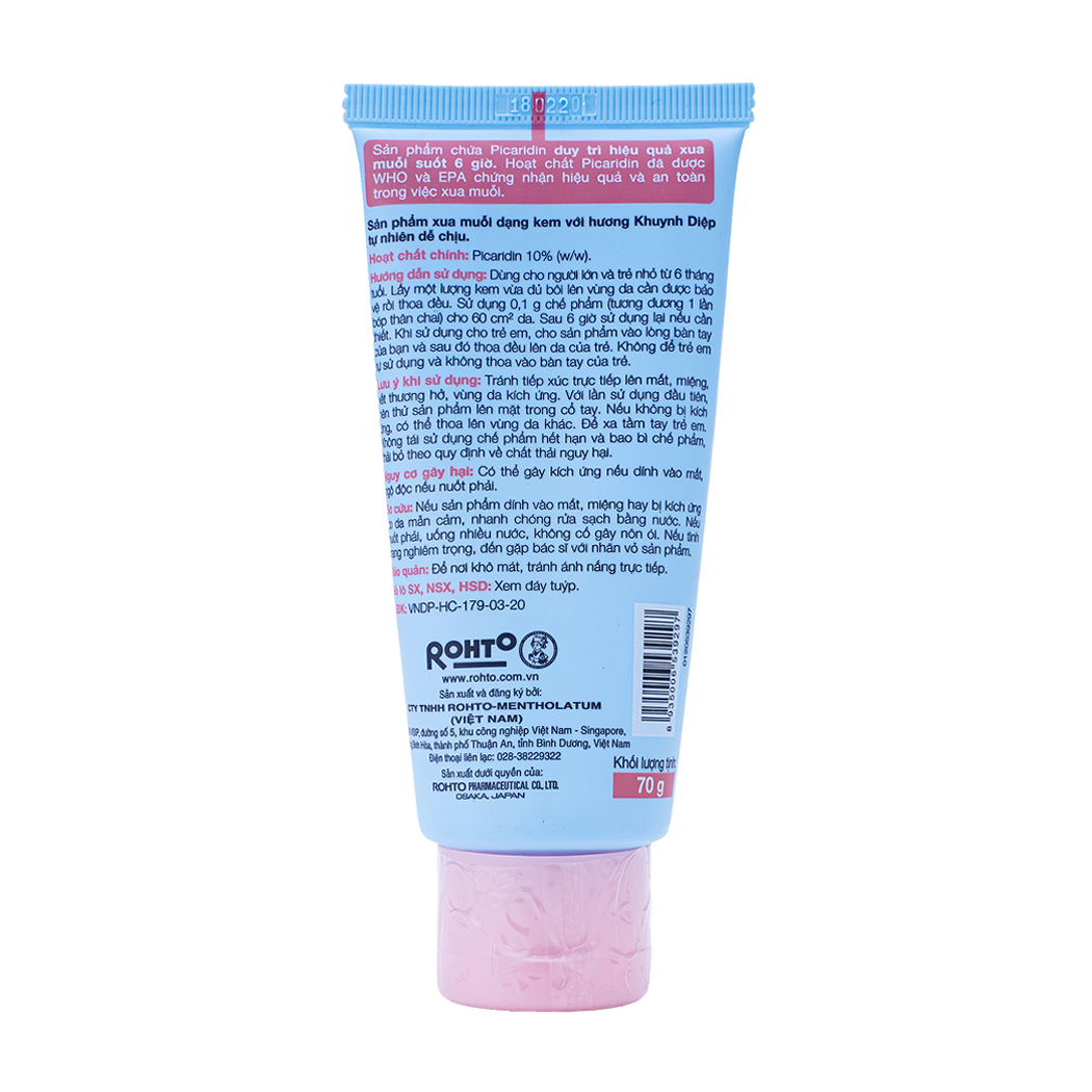 Kem chống muỗi hương khuynh diệp Remos Baby Cream