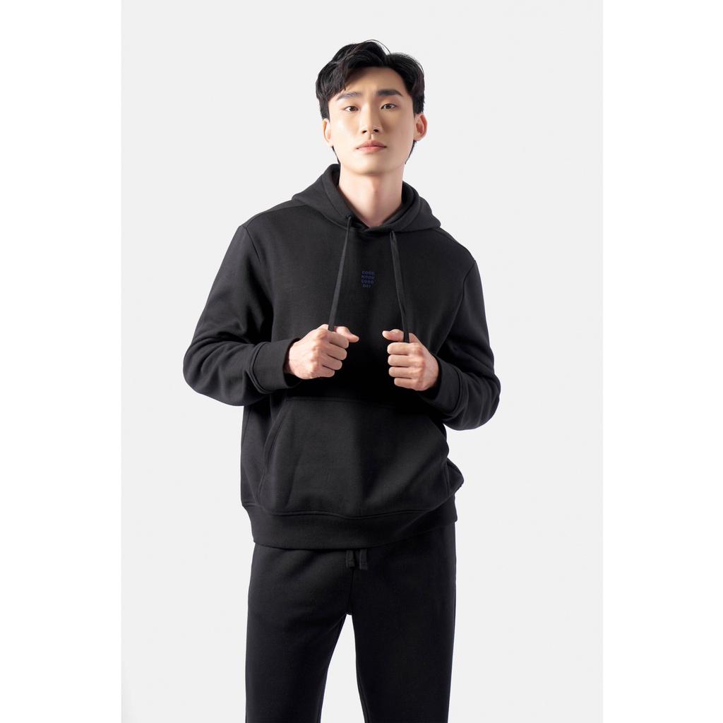 ÁO HOODIE UNISEX TAY DÀI IN CHỮ. RELAX - 10F22HODU002 | LASTORE MENSWEAR