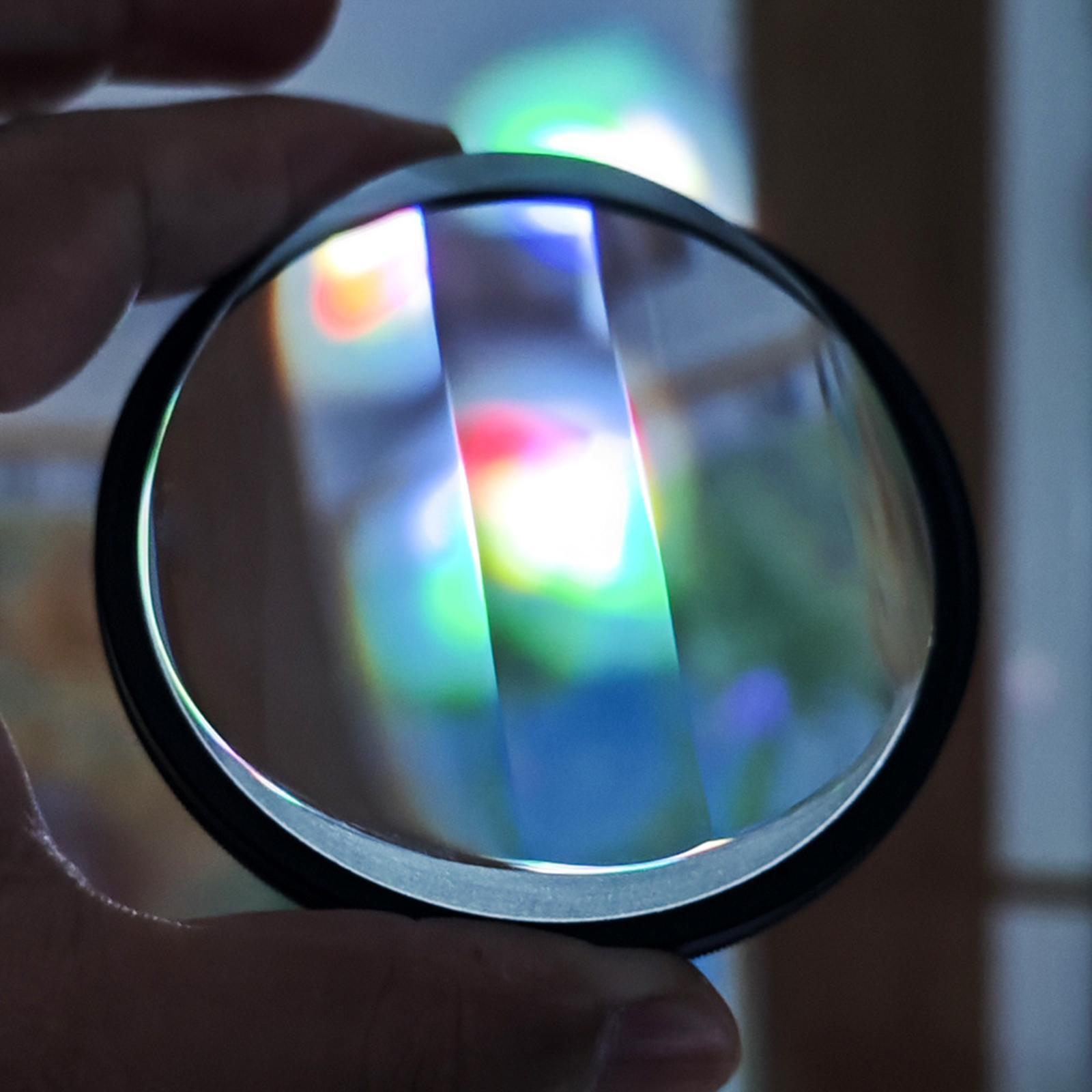 Camera Lens Filter Accessories Foreground Blur Lens Filter Creative Photography Linear Glass for DSLR Camera