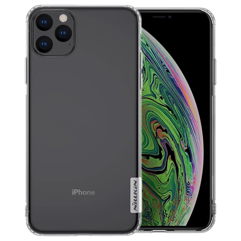 Ốp lưng dẻo cho iPhone 11 Pro Max hiệu Nillkin (mỏng 0.6mm, chống trầy xước) - Hàng chính hãng