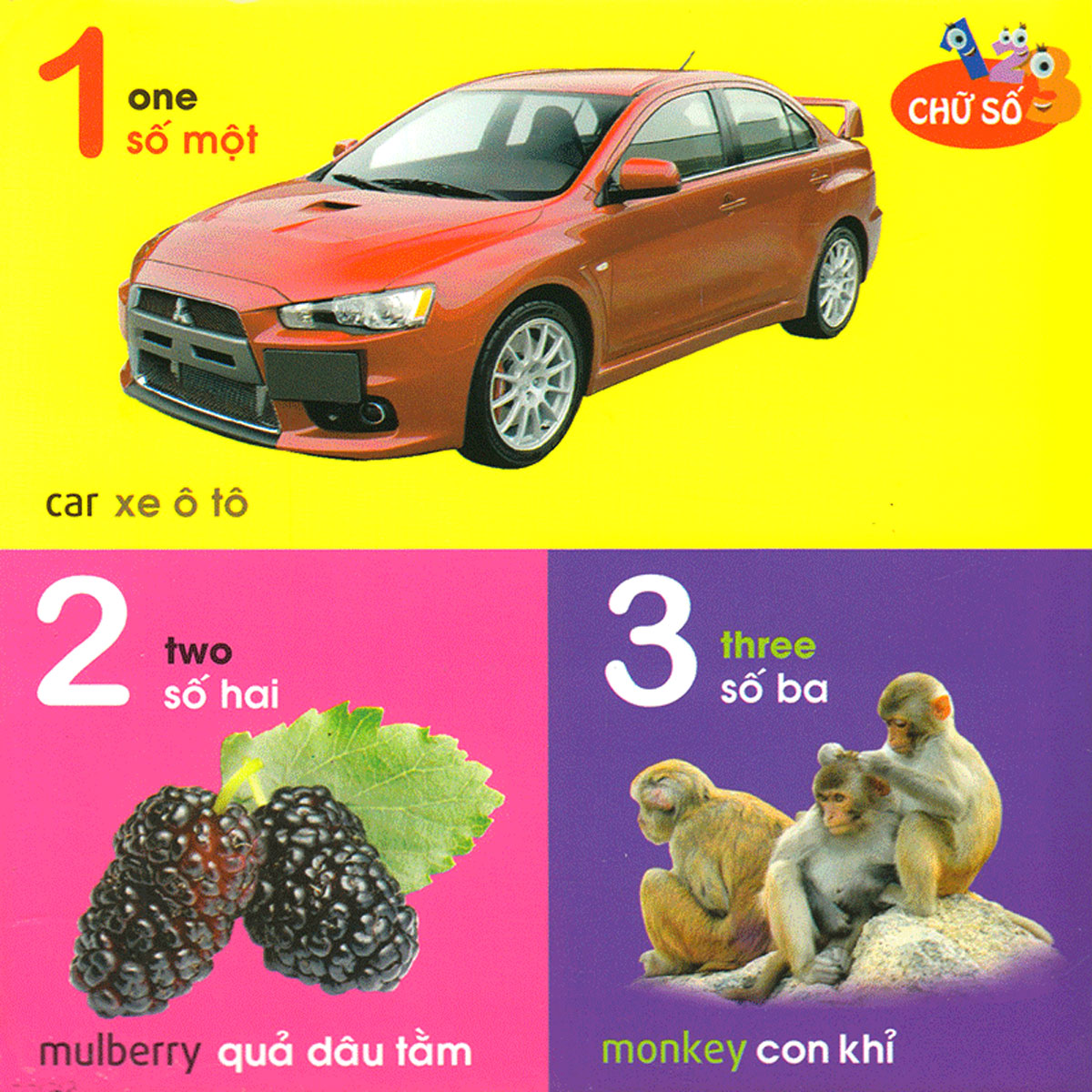 101 First Words: Numbers - Shapes - Colours (101 Từ Đầu Tiên: Chữ Số - Hình Dạng - Màu Sắc)_ML